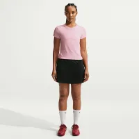 Nike Sportswear Chill Knit жіноча Slim Cropped футболка Pink