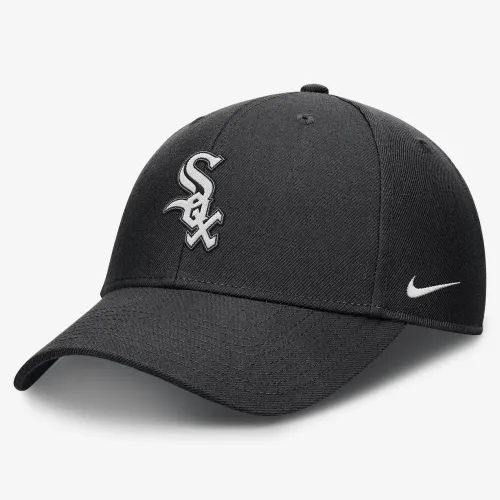 Chicago цвет белый Sox Everцвет зеленый Club мужские Nike Dri-FIT MLB Adjustable Hat цвет черный
