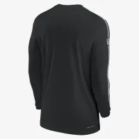 Philadelphia Eagles Sideline Coach чоловічі Nike Dri-FIT NFL Long-Sleeve Top колір чорний