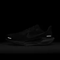 Nike Pegasus 41 мужские Road Running Кроссовки (Extra Wide) цвет черный