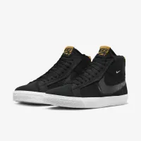 Nike SB Zoom Blazer Mid Premium Skate Кросівки колір чорний