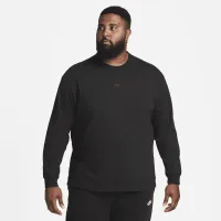 Nike Sportswear Premium Essentials мужские Long-Sleeve футболка цвет черный