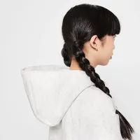 Nike Sportswear Tech Fleece Big дитячі (Girls') Full-Zip Толстовка з капюшоном колір сірий