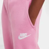 Nike Sportswear Club Toddler Fleece Wide Leg Pants Pink