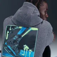 Nike Sportswear Club Pullover Fleece Толстовка з капюшоном колір сірий