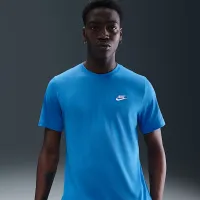 Nike Sportswear Club мужские футболка синий