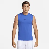 Nike Pro мужские Dri-FIT Slim Sleeveless Top синий