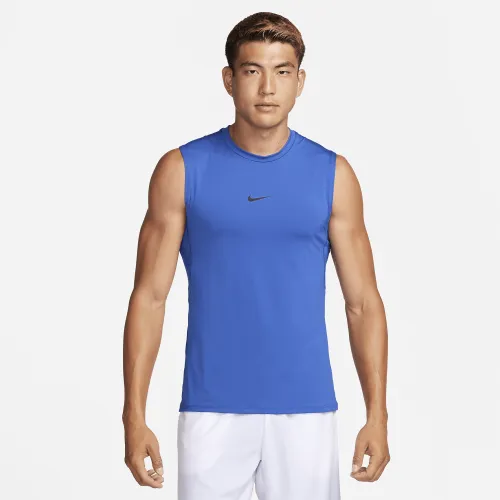 Nike Pro чоловічі Dri-FIT Slim Sleeveless Top блакитний