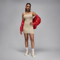 Nike Jordan жіноча Slim Tank Костюм колір коричневий