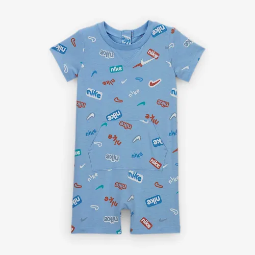 Nike E1D1 Baby Short Sleeve Short Coverall синий