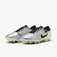 Nike Tiempo Legend 10 Elite Firm-Ground Low-Top футбольні бутси колір сірий