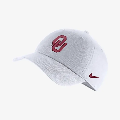 Oklahoma Heritage86 Nike College Logo Cap цвет белый