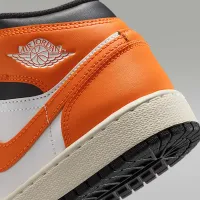Nike Air Jordan 1 Mid Big дитячі Кросівки Orange