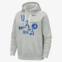 UCLA Club мужские Nike College Толстовка с капюшоном цвет коричневый