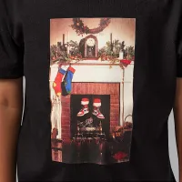 Nike Air Jordan Toddler Short-Sleeve футболка цвет черный