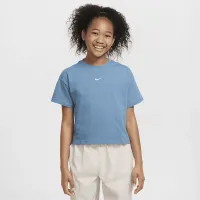 Nike Sportswear Essential Big детские (Girls') футболка синий