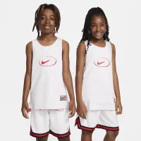 Nike Culture of баскетбольные Big детские Reversible Jersey цвет белый