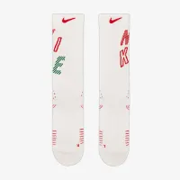 Nike Elite 2.0 X-MAS Cushioned Crew носки цвет белый