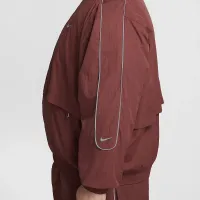 Nike Sportswear Solo Swoosh мужские Woven Track Куртка цвет коричневый