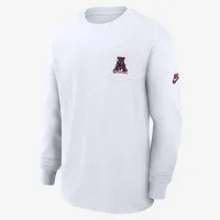 Alabama Crimson Tide Legacy Max90 Pocket мужские Nike College Long-Sleeve футболка цвет белый