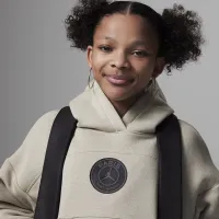 Nike Jordan Paris Saint-Germain Pullover Толстовка з капюшоном Big Kids Толстовка з капюшоном колір коричневий