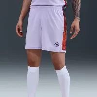 Nike United Academy жіноча Dri-FIT Soccer Knit шорти колір фіолетовий