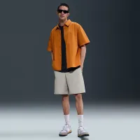 Nike Club чоловічі Short-Sleeve Button-Down Shirt Orange
