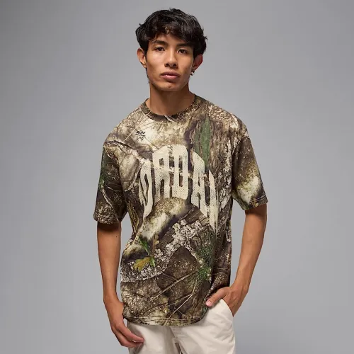 Nike Jordan Brooklyn чоловічі Realtree футболка колір білий