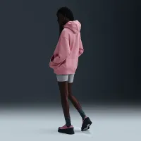 Nike Sportswear Phoenix Fleece женская оверсайз Full-Zip Толстовка с капюшоном Pink