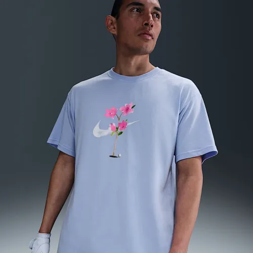 Nike чоловічі Max90 для гольфу футболка блакитний