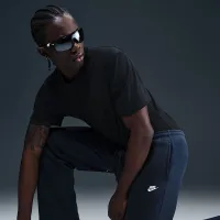 Nike Club чоловічі Open-Hem Fleece Pants блакитний