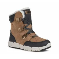 Кроссовки Geox Flexyper ABX Girl J16APA022FUC6175 - Бежевые