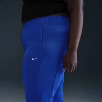 Nike Sportswear Windrunner женская Mid-Rise Slim Knit Pants (большие размеры) синий
