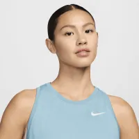 Nike Dri-FIT женская тренировочные Tank синий