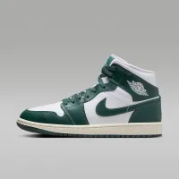 Nike Air Jordan 1 Mid жіноча Кросівки колір білий