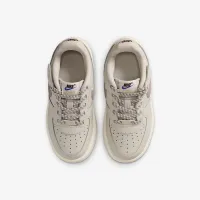 Nike Force 1 Low LV8 EasyOn Little дитячі Кросівки колір коричневий