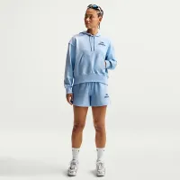 Nike Sportswear Phoenix Fleece женская Pull-Over Толстовка с капюшоном синий