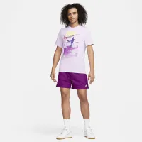 Nike Sportswear мужские футболка цвет фиолетовый