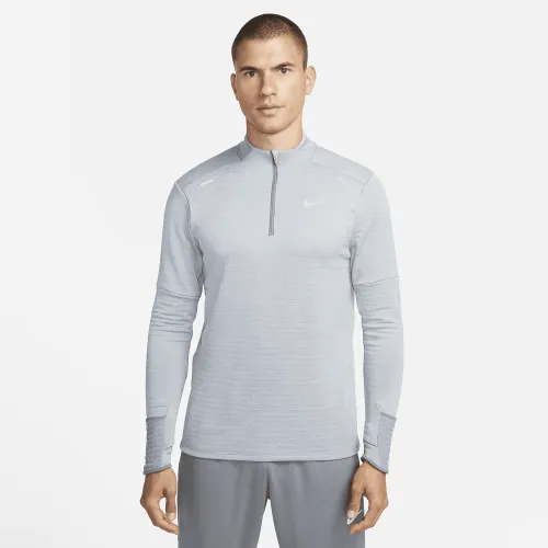 Nike Therma-FIT Repel Element чоловічі 1/4-Zip Running Top колір сірий