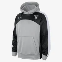 Brooklyn Nets Starting 5 мужские Nike Therma-FIT NBA Graphic Толстовка с капюшоном цвет серый