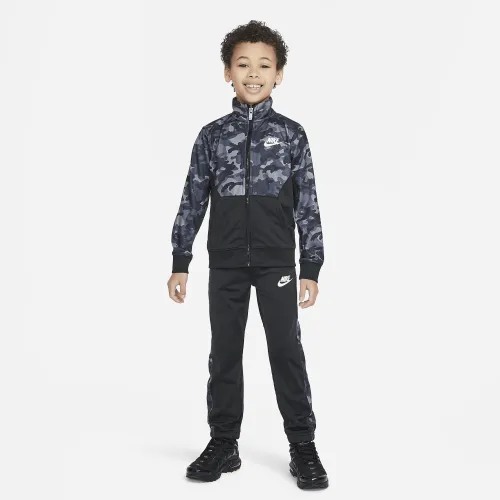 Nike Little дитячі Tracksuit колір чорний