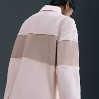 Nike Sportswear жіноча Long-Sleeve Graphic Polo Top Pink