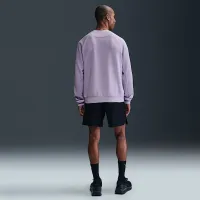 Nike Primary Fleece чоловічі Dri-FIT UV Performance Crew колір фіолетовий