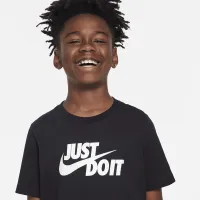 Nike Sportswear Big детские футболка цвет черный