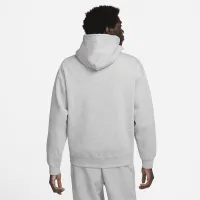 Nike Solo Swoosh чоловічі Fleece Pullover Толстовка з капюшоном колір сірий