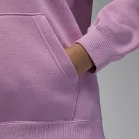 Nike Jordan Brooklyn Fleece жіноча Pullover Толстовка з капюшоном колір фіолетовий
