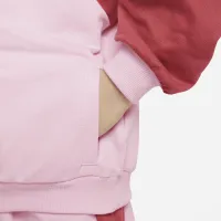Nike E1D1 Little Kids' 2-Piece Half-Zip Set Pink