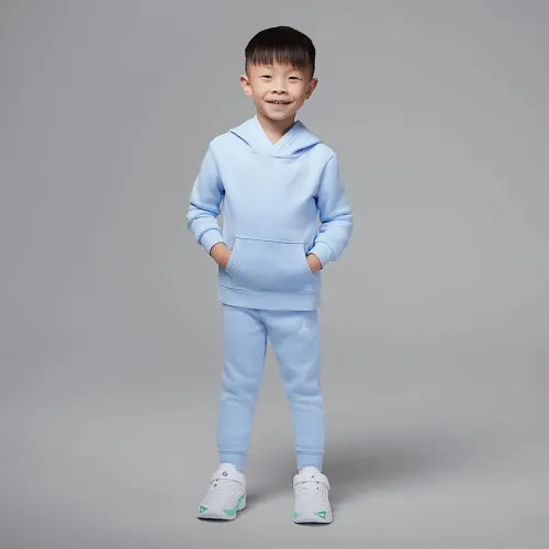 Nike Jordan MJ Brooklyn Fleece Toddler 2-Piece Pullover Толстовка с капюшоном набор синий