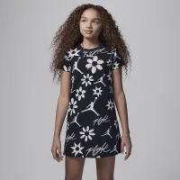 Nike Jordan Floral Flight Big дитячі Printed Костюм колір чорний