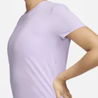 Nike One Classic женская Dri-FIT Short-Sleeve Top цвет фиолетовый